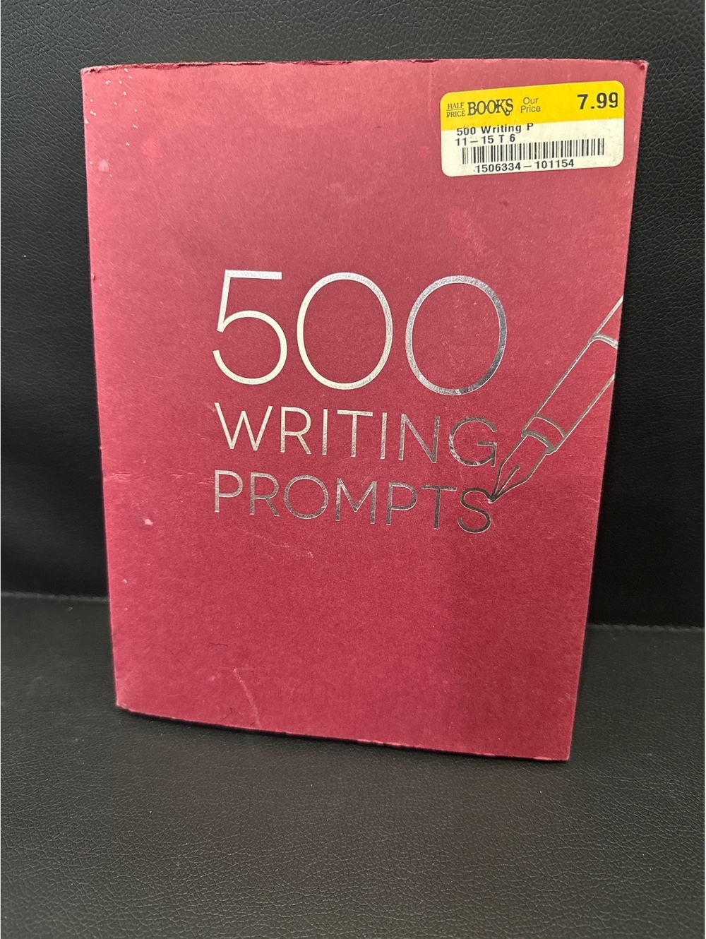 500 Writing Prompts Journal Notebook